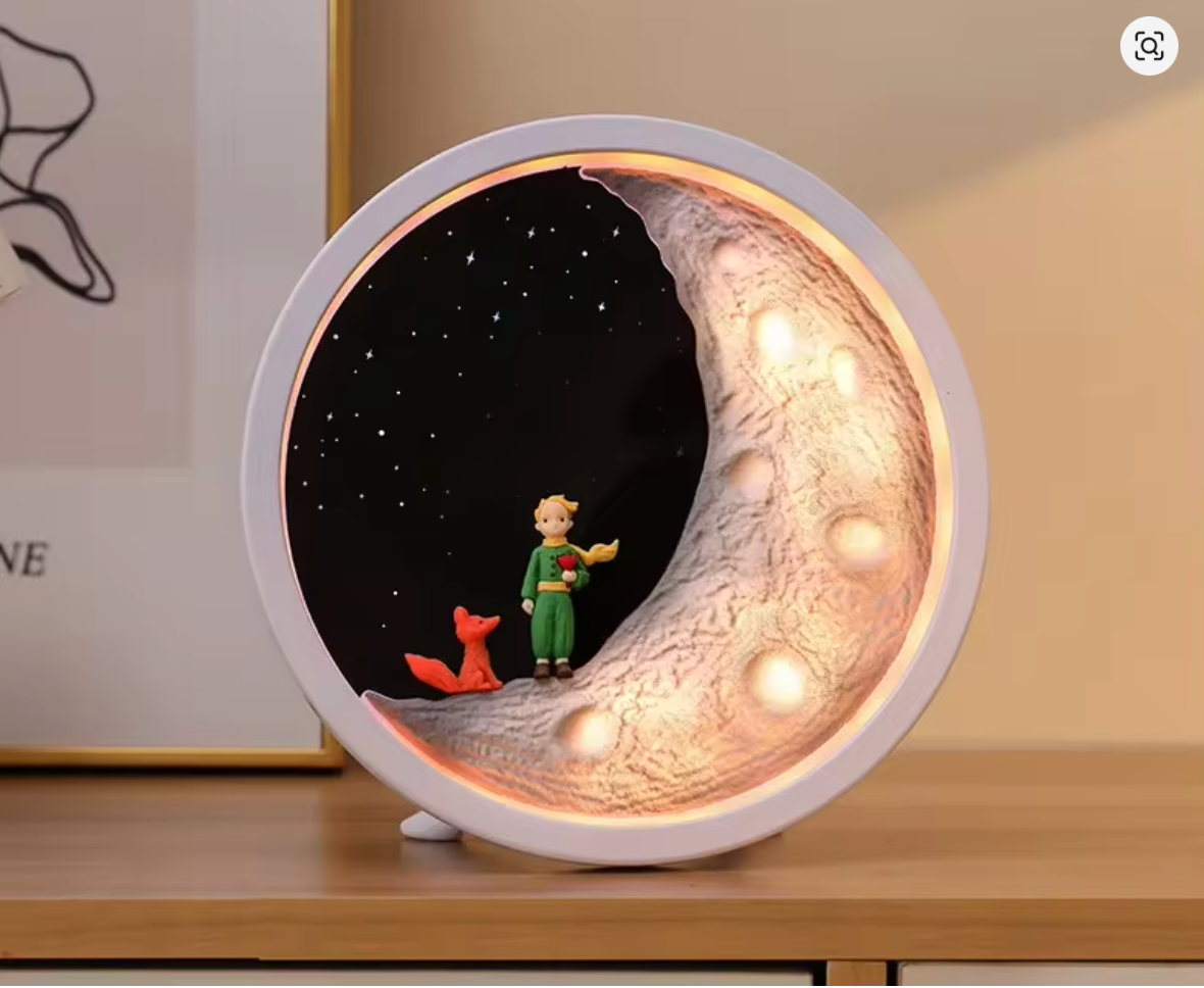 Little Prince Wireless Bluetooth Speaker Bedside Decoration Lamp Sound System 360Stereo wireless subwoofer Creative Gift Speaker
