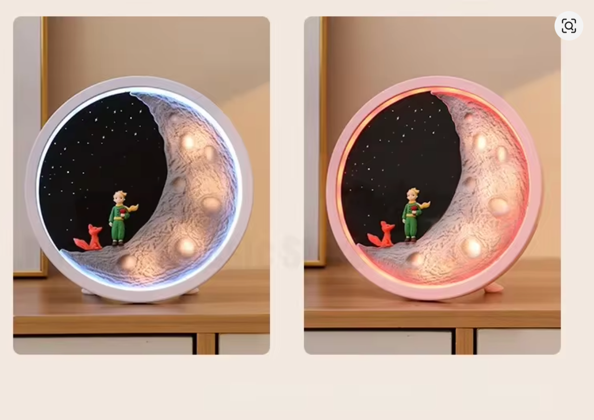 Little Prince Wireless Bluetooth Speaker Bedside Decoration Lamp Sound System 360Stereo wireless subwoofer Creative Gift Speaker