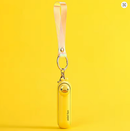Cute Mini Fan Kipas Portable Hand Fold Bedside Office USB Charge Battery Table Desk Cooling